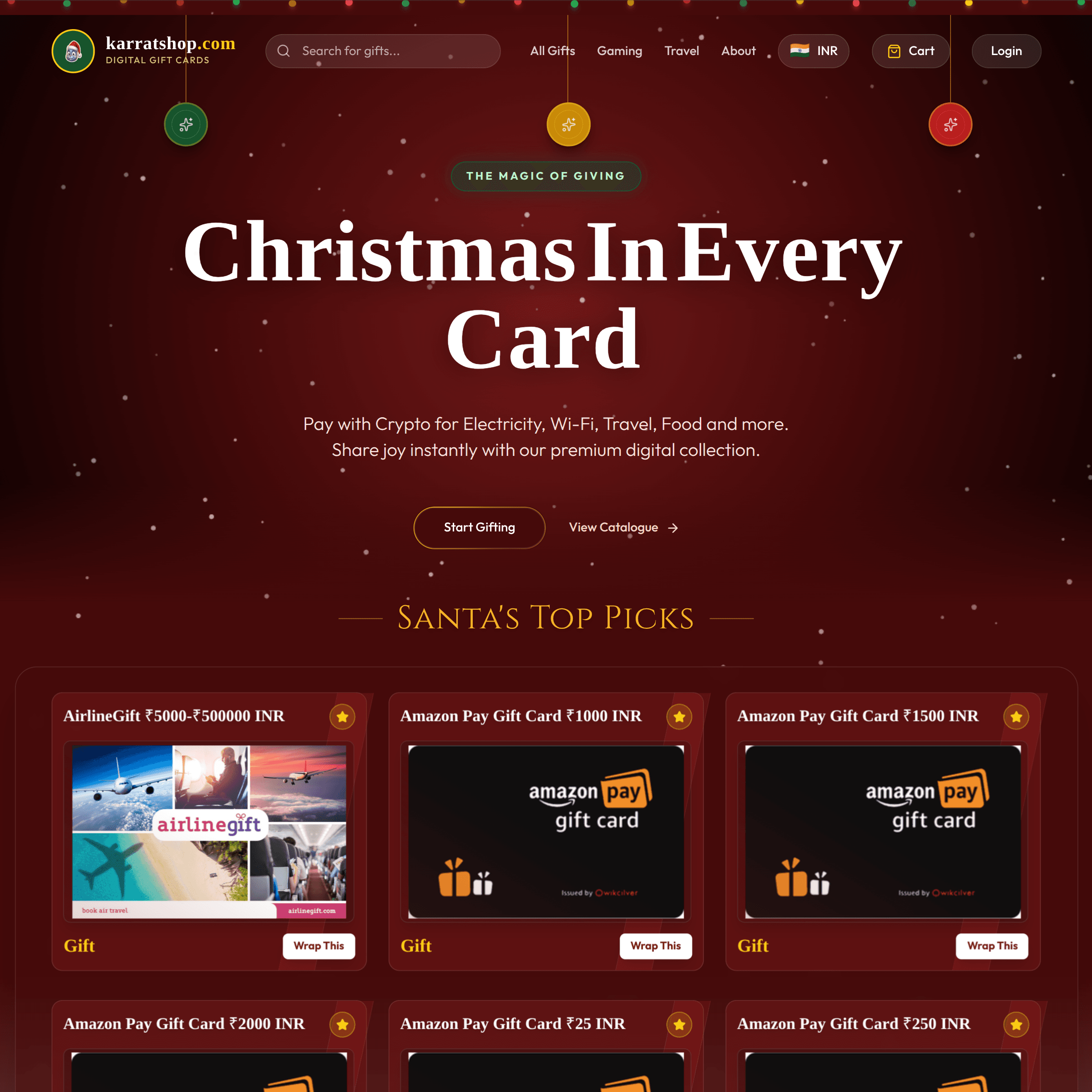 Gift Card Platform